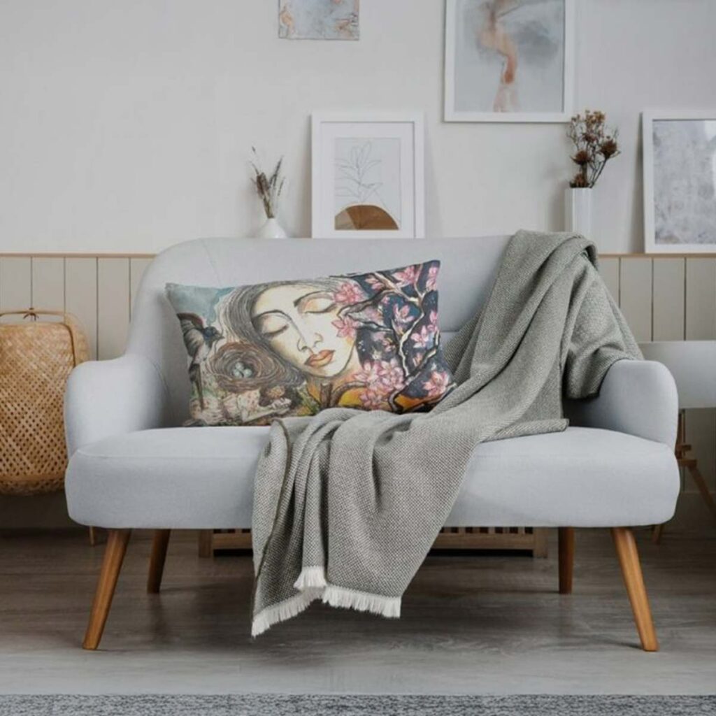 Seasons of the Heart Limited Edition Scatter Pillow by Tanja van Biljon