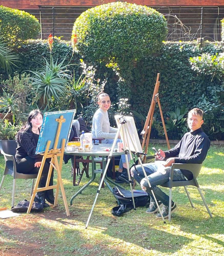 Bud & Blossom Creatives studio Germiston Outside