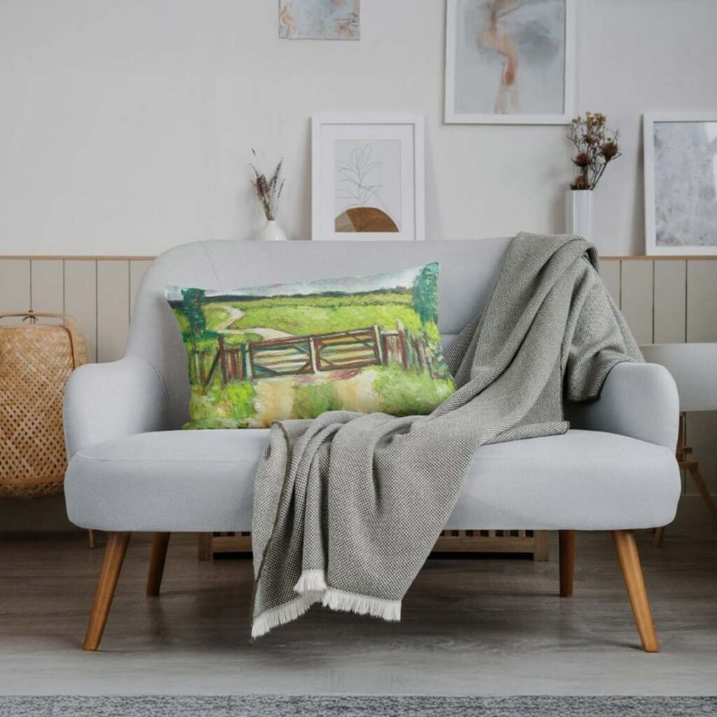 Plaashek Limited Edition Scatter Pillow by Tanja van Biljon