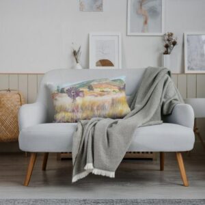 Rond-Om-Mooi Windpomp Limited Edition Scatter Pillow by Tanja van Biljon