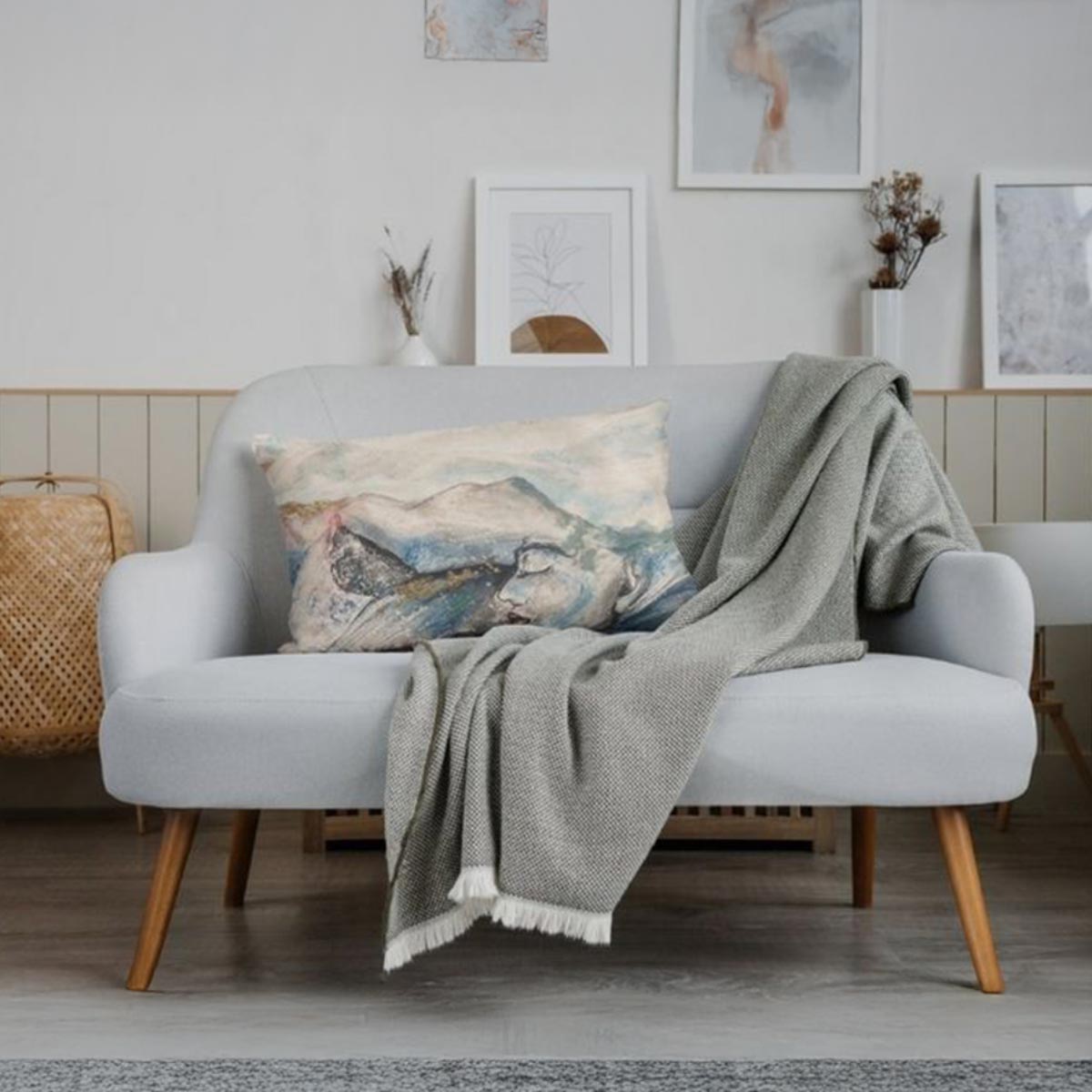 Ocean Embrace Limited Edition Scatter Pillow by Tanja van Biljon