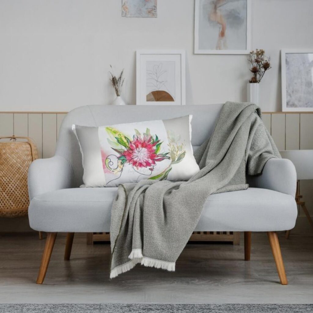 Creativity That Grows On You Limited Edition Scatter Pillow by Tanja van Biljon