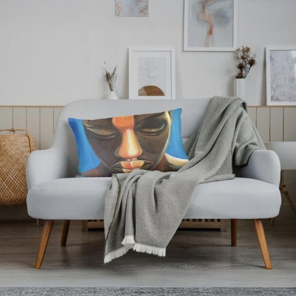 Ubunikazi Limited Edition Scatter Pillow by Tanja van Biljon