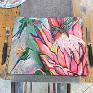 Suikerbekkie Limited Edition Art Placemat Set
