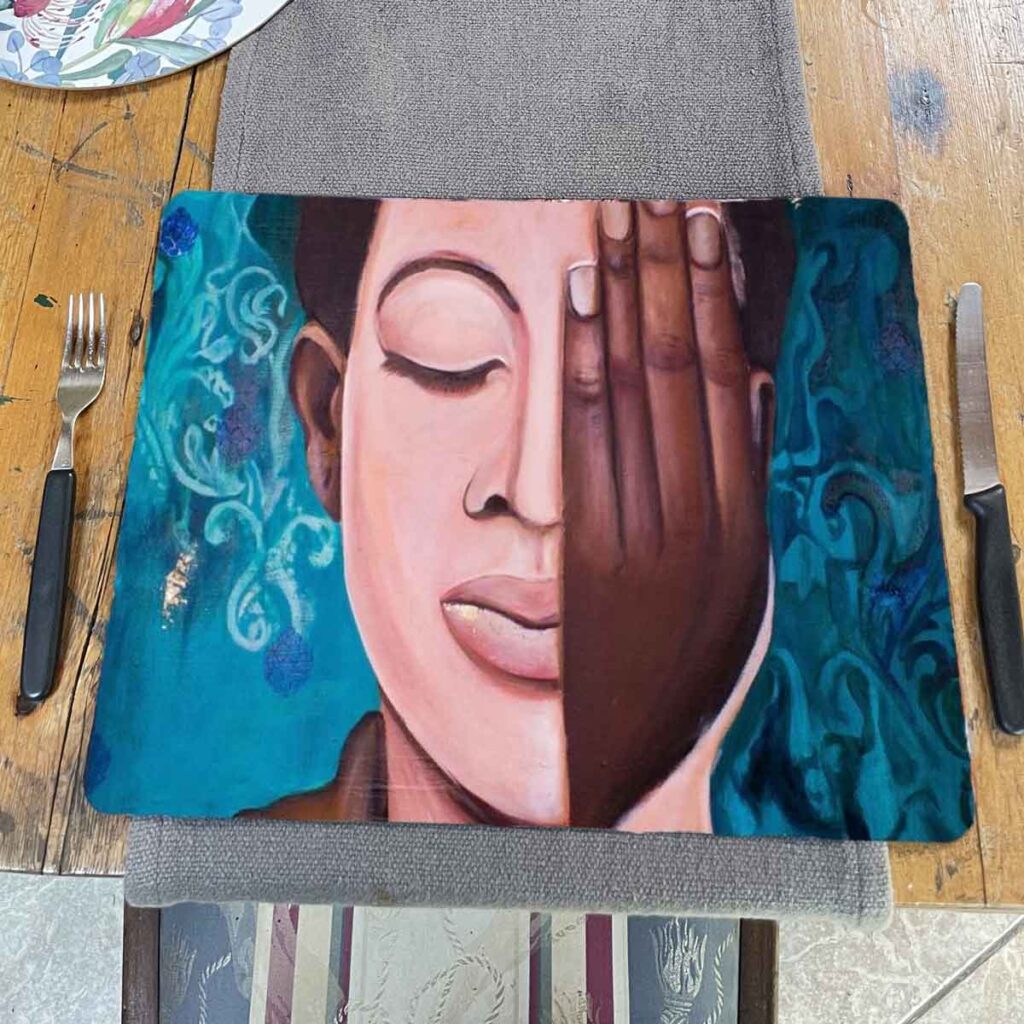 Colourblind Limited Edition Art Placemat Set