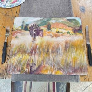 Rond-Om-Mooi Windpomp Limited Edition Art Placemat Set