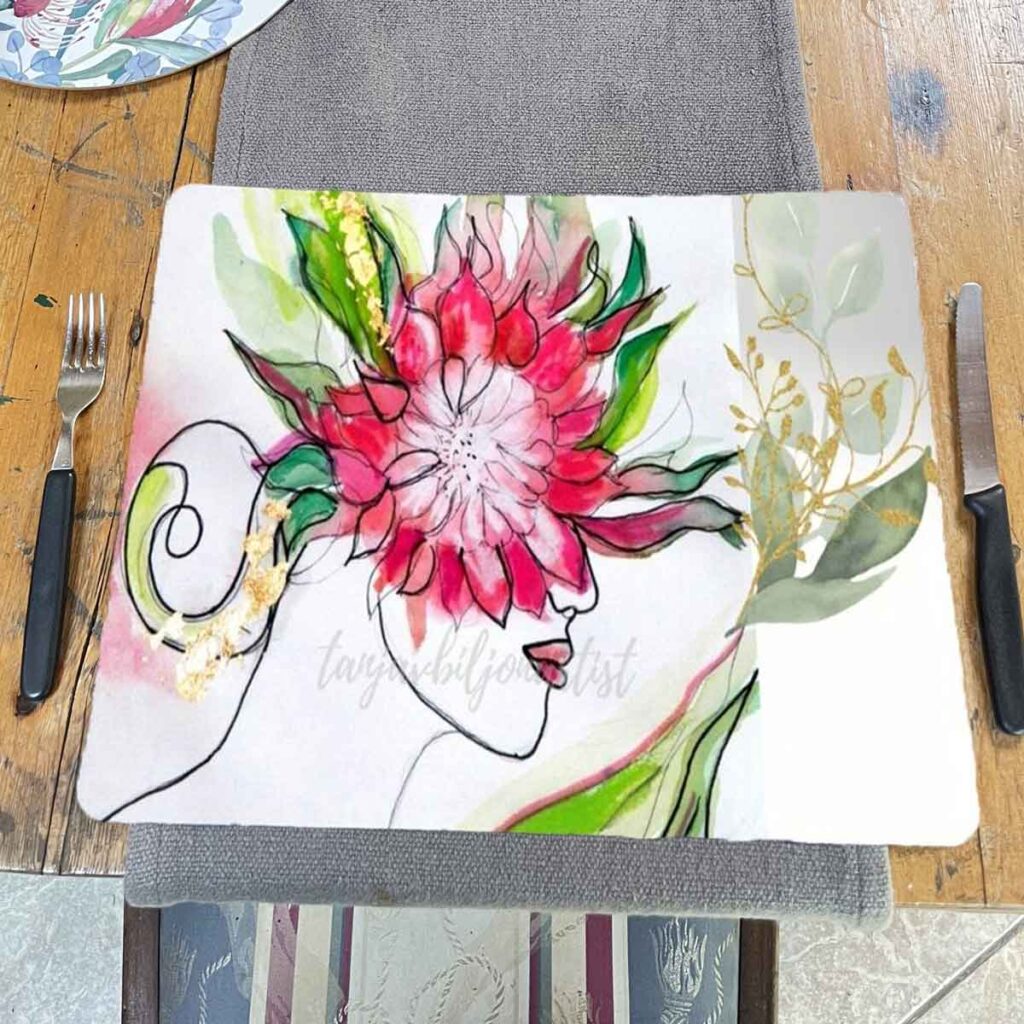 Creativity That Grows On You Limited Edition Art Placemat Set