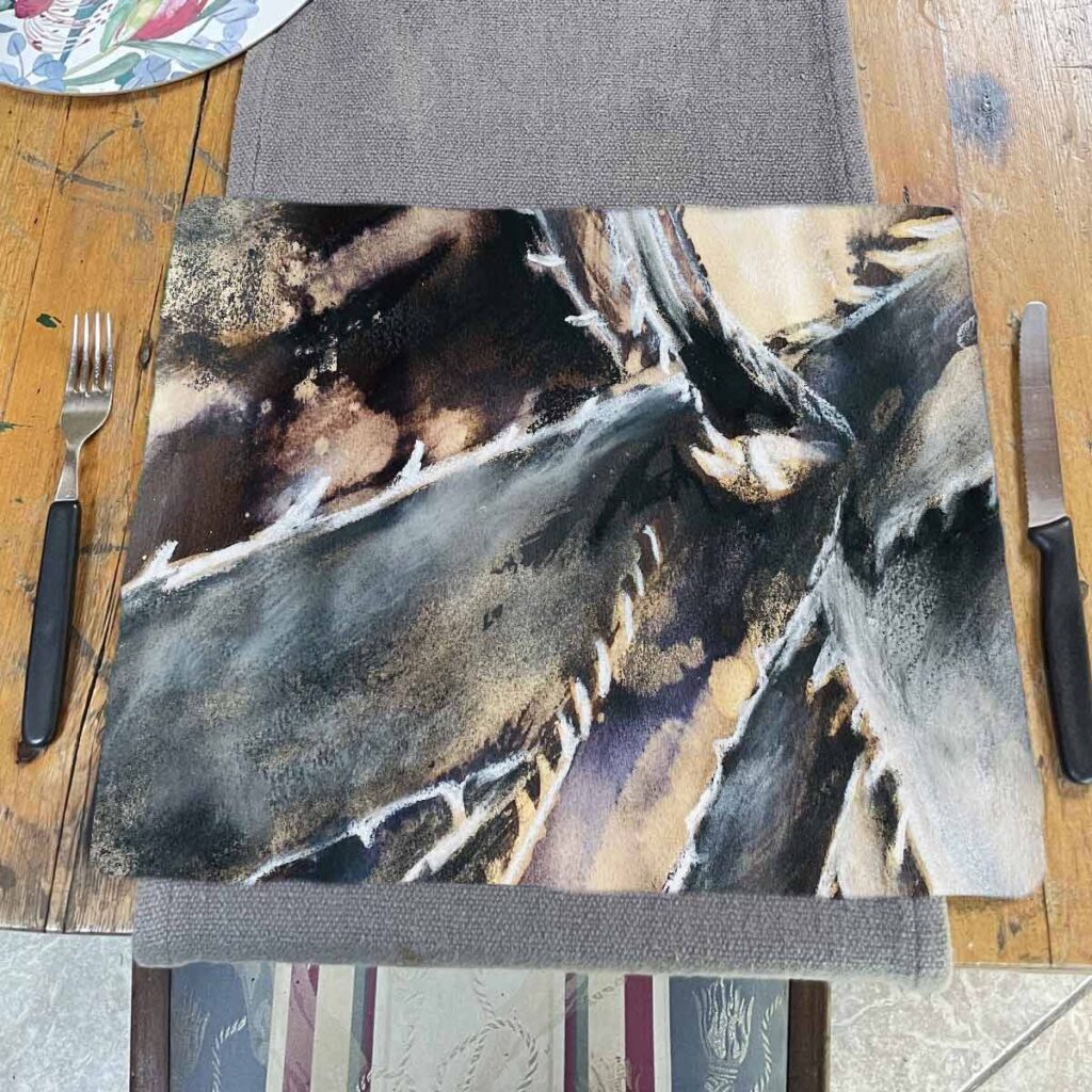 Resilient Geometry Limited Edition Art Placemat Set