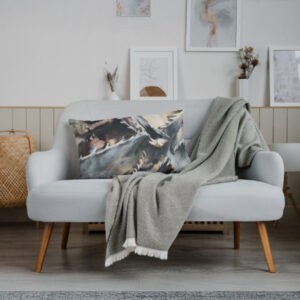 Resilient Geometry Limited Edition Scatter Pillow by Tanja van Biljon